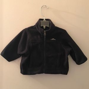 Kids Navy Fleece Jacket